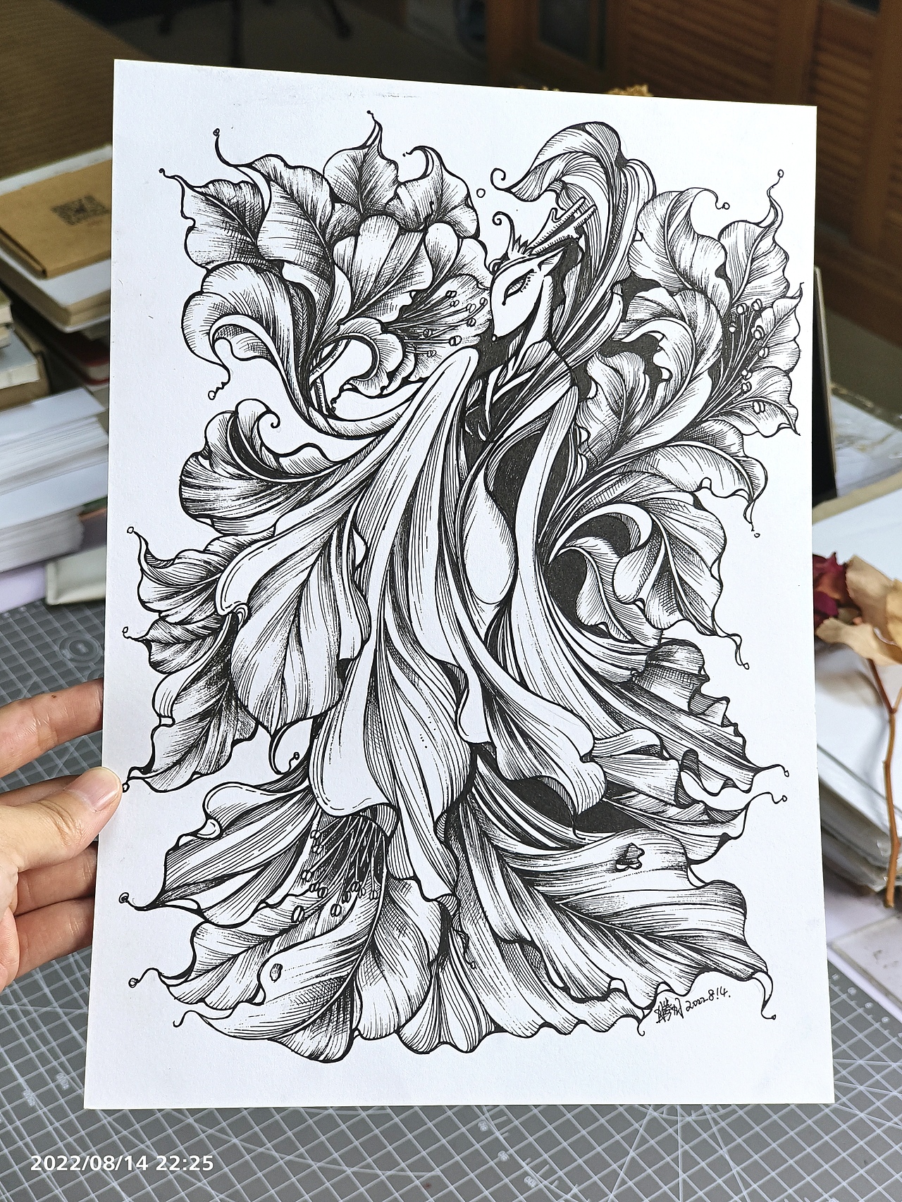 自由行走的花（图ZMzI0ODEzNjQ4） - 创作习作 - 站酷设计师Spring漫文画原创素材 - 站酷ZCOOL