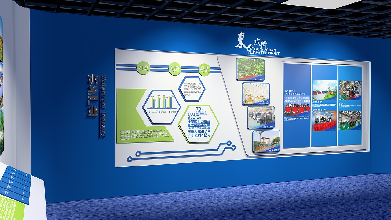 WATERFRONT展厅（图ZMTA3ODk0NjQ0） - 其他三维 - 站酷设计师一台机子原创素材 - 站酷ZCOOL