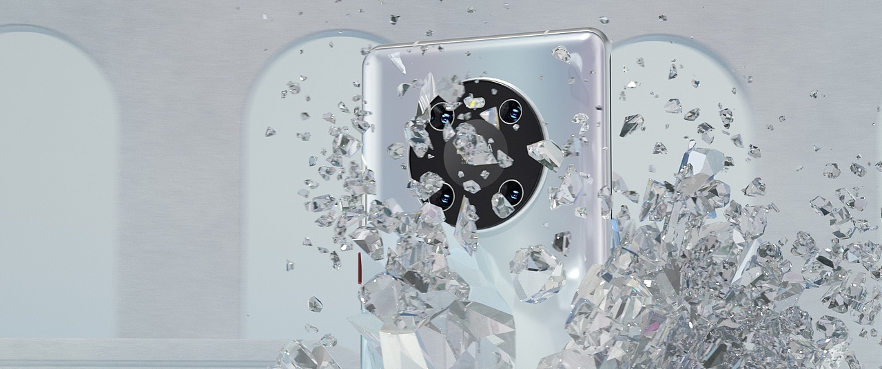 C4D动态作品--手机动画