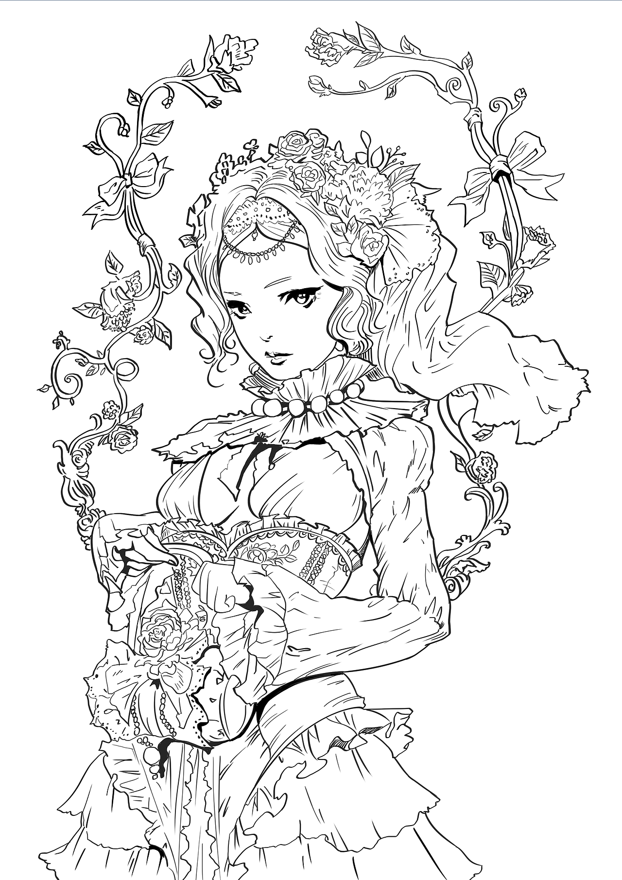 练习数位板线稿（图ZMzIwMTUwNjIw） - 创作习作 - 站酷设计师李打我噻原创素材 - 站酷ZCOOL