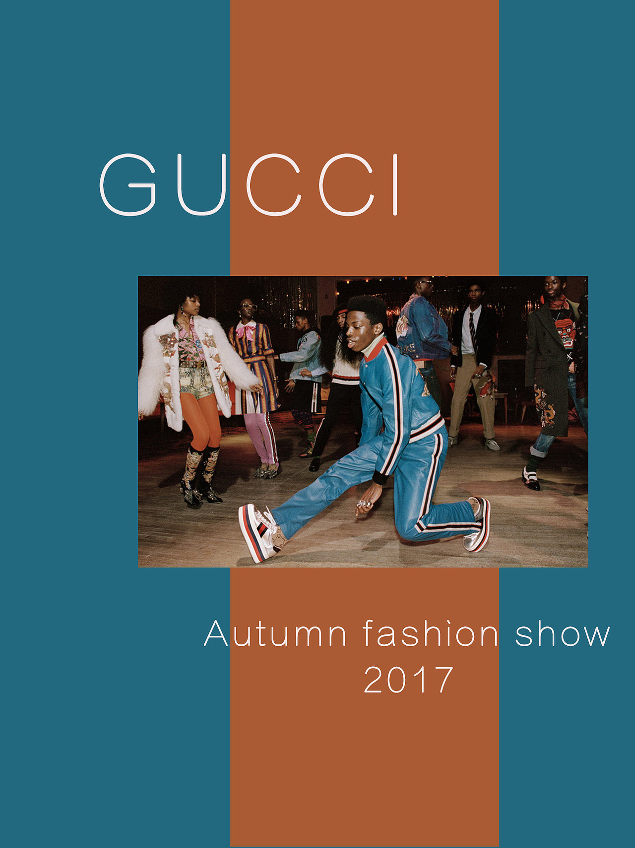 gucci平面海报