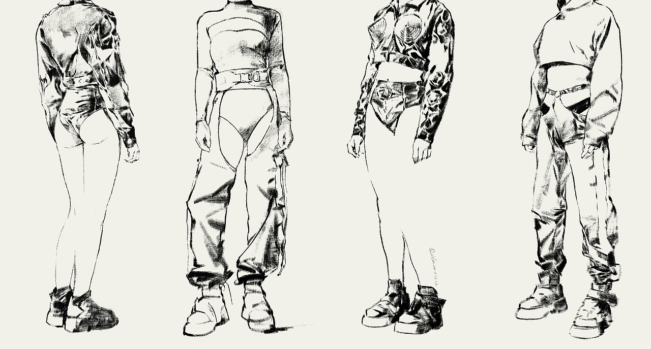 写实人像➕速写