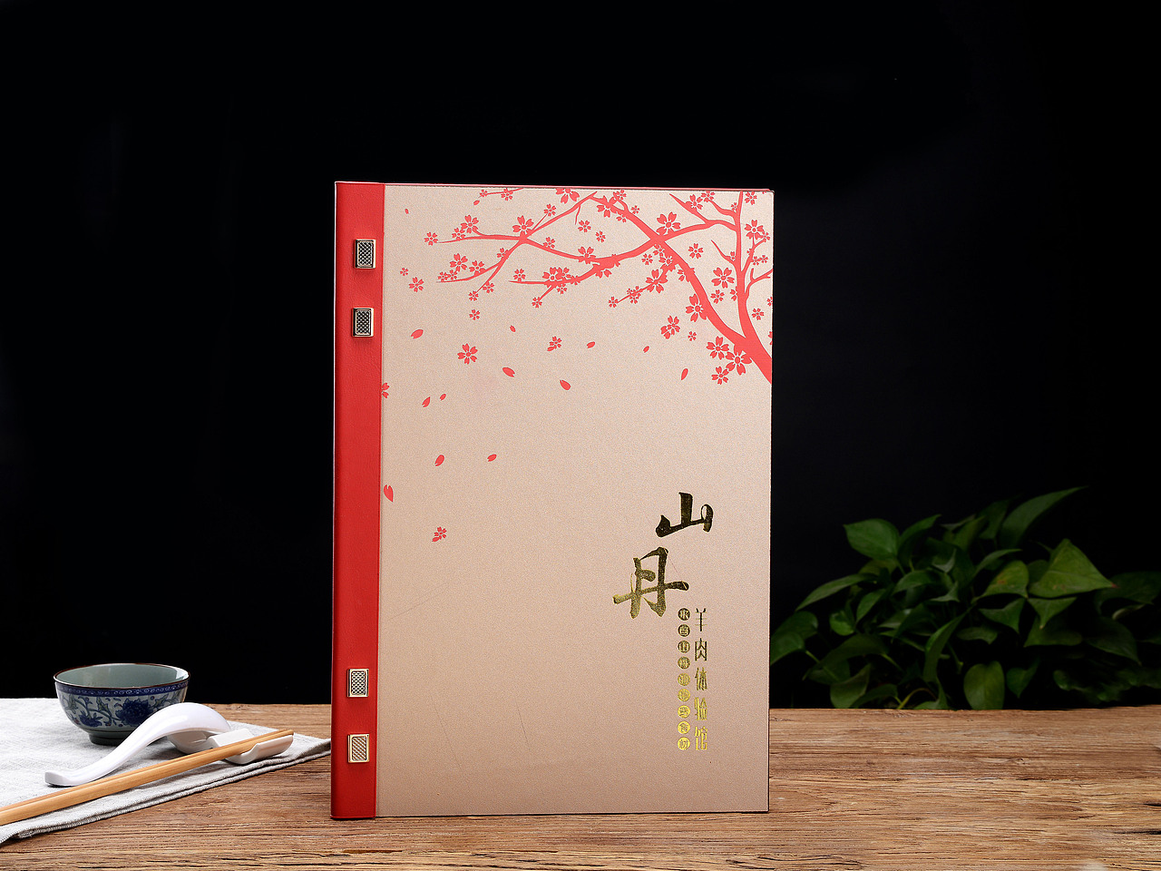 菜谱封面以及内页的拍摄