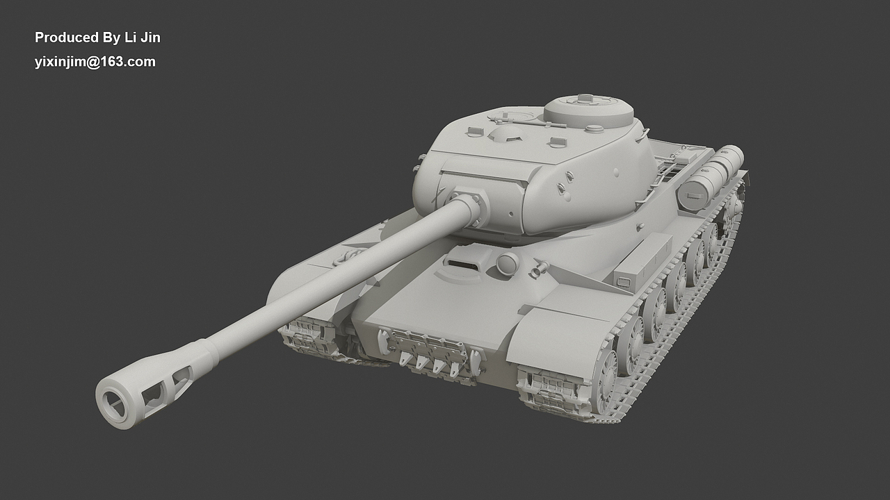 IS-2重型坦克高模