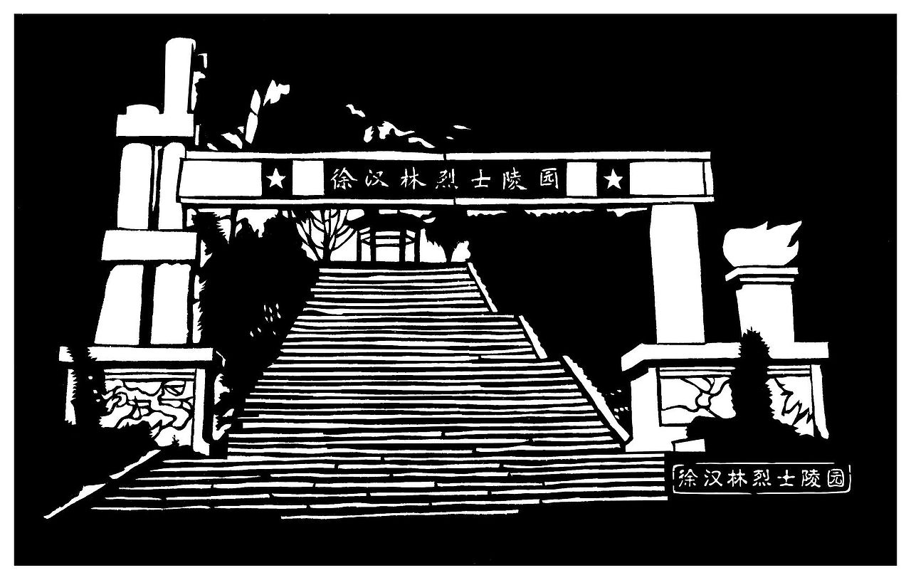 南宁邕宁古建光影剪纸（图ZMzYxNDg5MzI0） - 其他手工艺 - 站酷设计师旺旺剪纸原创素材 - 站酷ZCOOL