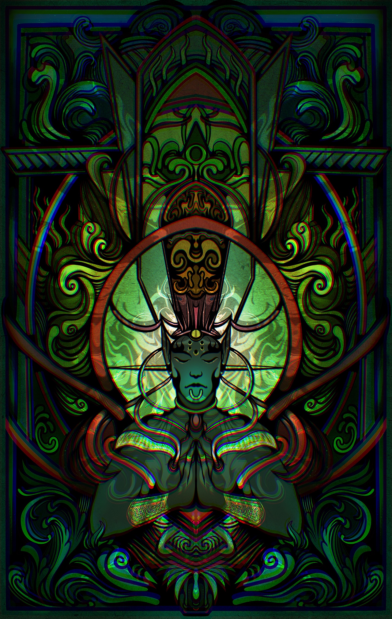 五行八卦|插画|创作习作|南荷白_原创作品-站酷zcool