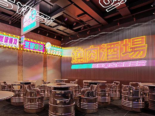 啤酒烧烤音乐大排档