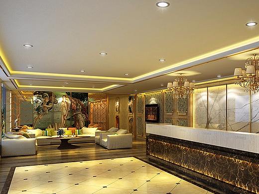 足浴k歌会所设计（简欧复古风）