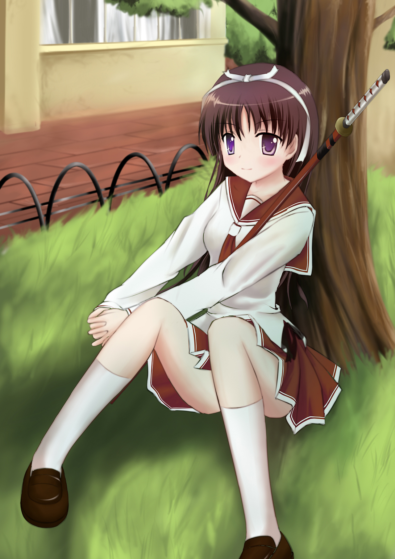 绯弹的亚里亚内附线稿