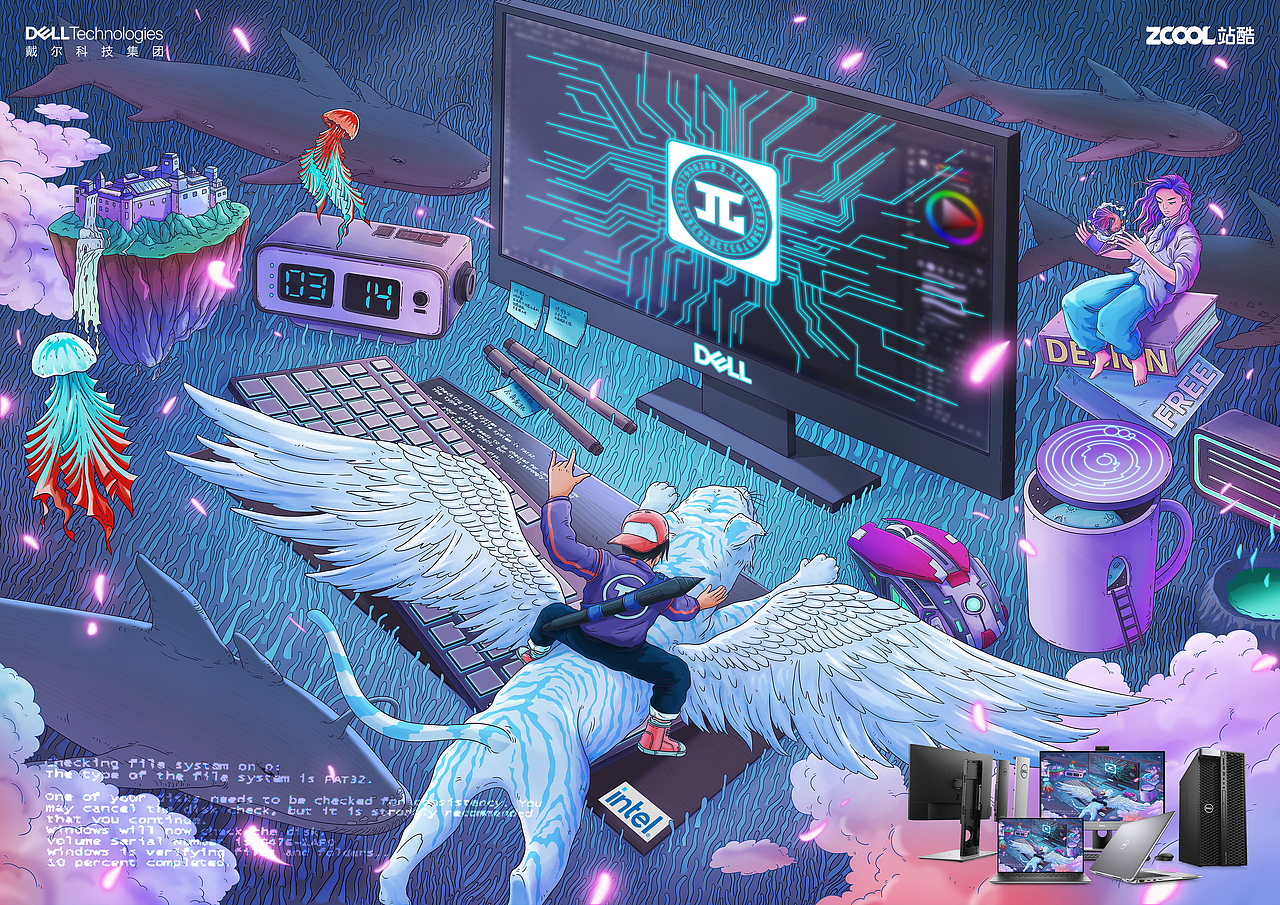 设计师的秘密基地——意识π空间（图ZMjM0NDYzNTg0） - 海报 - 站酷设计师原小鱼原创素材 - 站酷ZCOOL