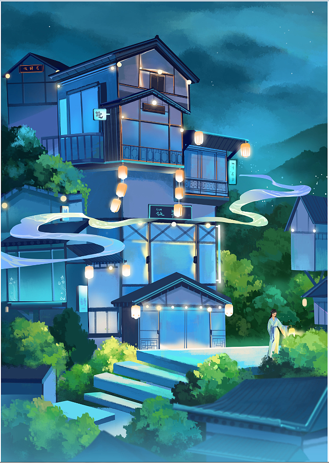 2021年绘画总结（图ZMjg4MTUzMzM2） - 商业插画 - 站酷设计师天空安靜原创素材 - 站酷ZCOOL