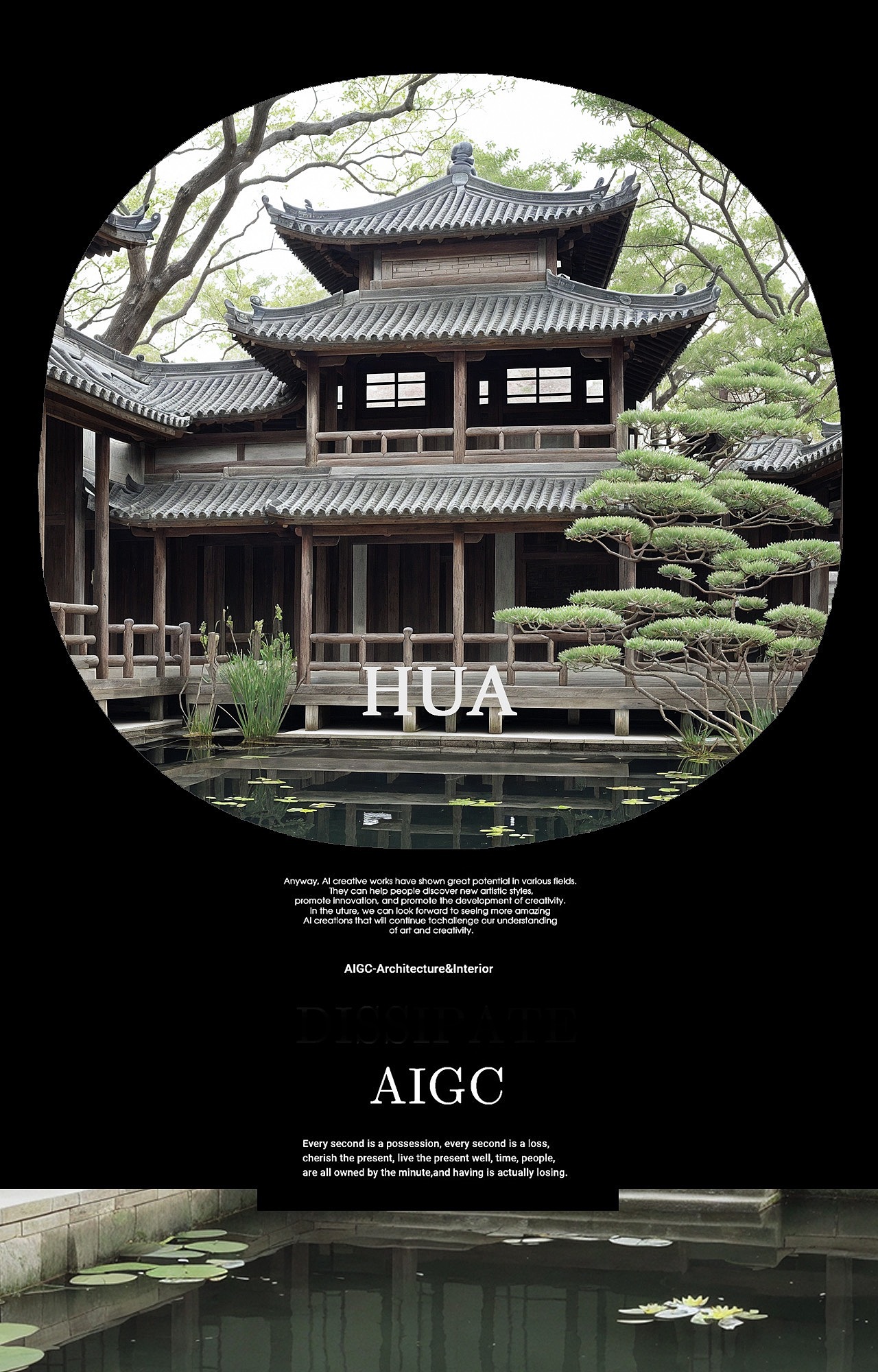 AIGC中国古典园林（图ZMzUzMzAzNjM2） - 建筑设计 - 站酷设计师奔五的李李原创素材 - 站酷ZCOOL