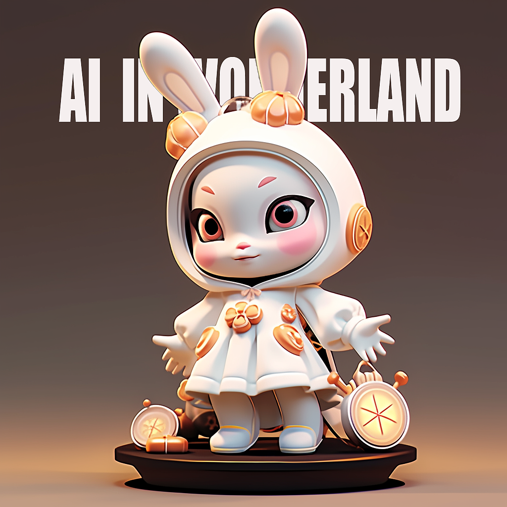 手办设计--当中秋玉兔走进AI