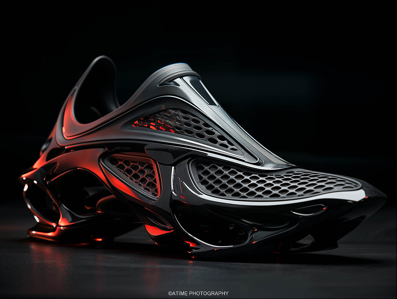 超精细概念鞋设计-AIGC