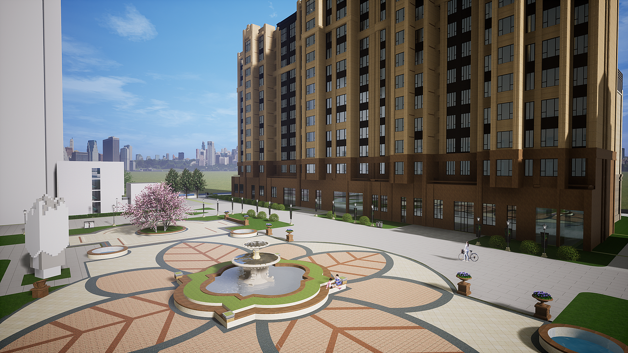 居住区景观规划设计（图ZMzIwNzAwNjA4） - 景观设计 - 站酷设计师愿梦想的光照亮你原创素材 - 站酷ZCOOL