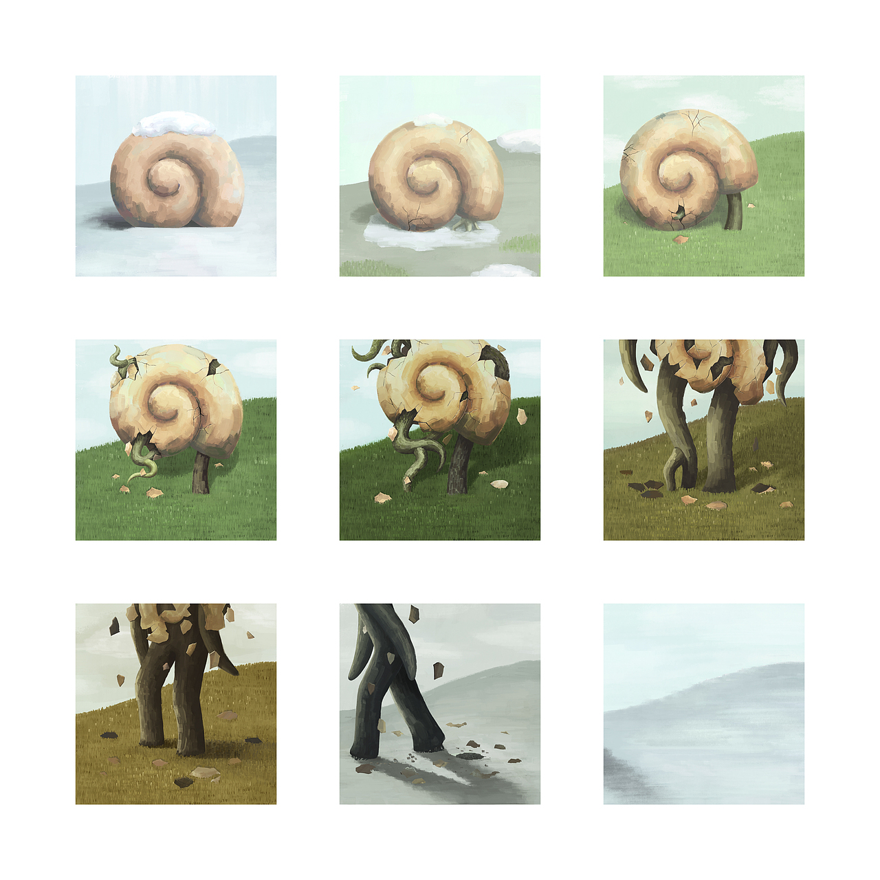 【喂】《LEAVING》（图ZMzA4MzQ2MTEy） - 绘本 - 站酷设计师喂设计原创素材 - 站酷ZCOOL