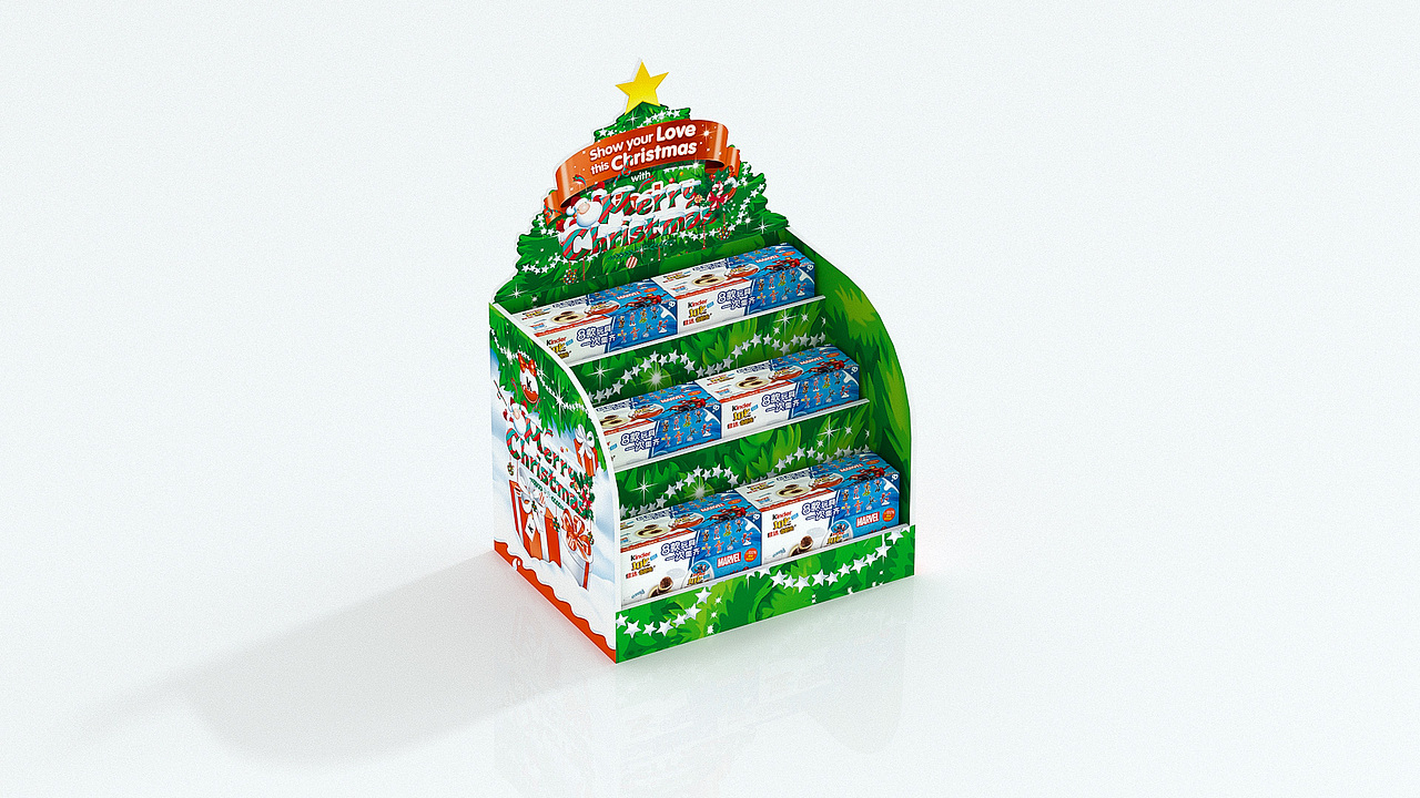 商超陈列展示盒