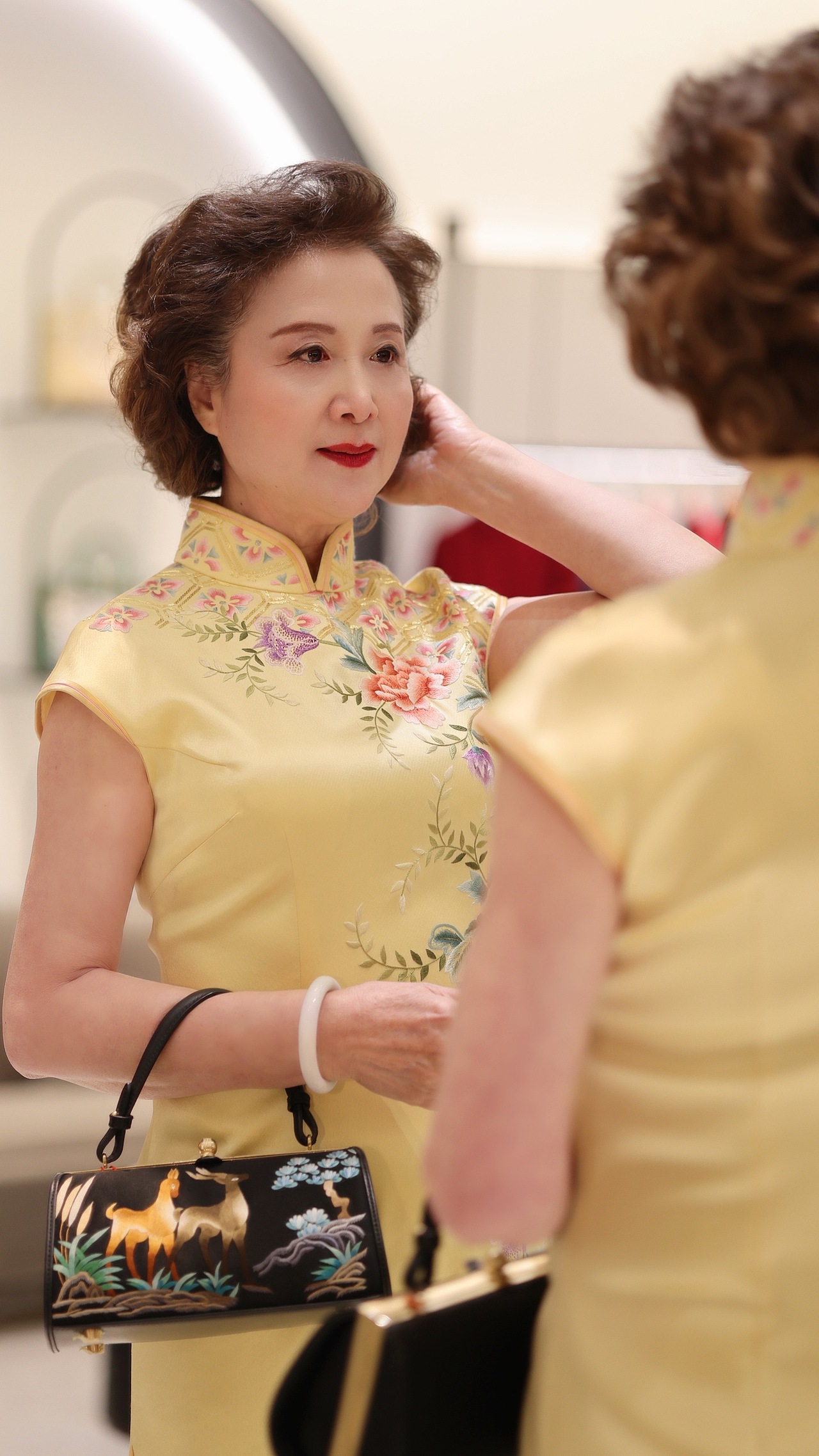 奶奶的旗袍街拍