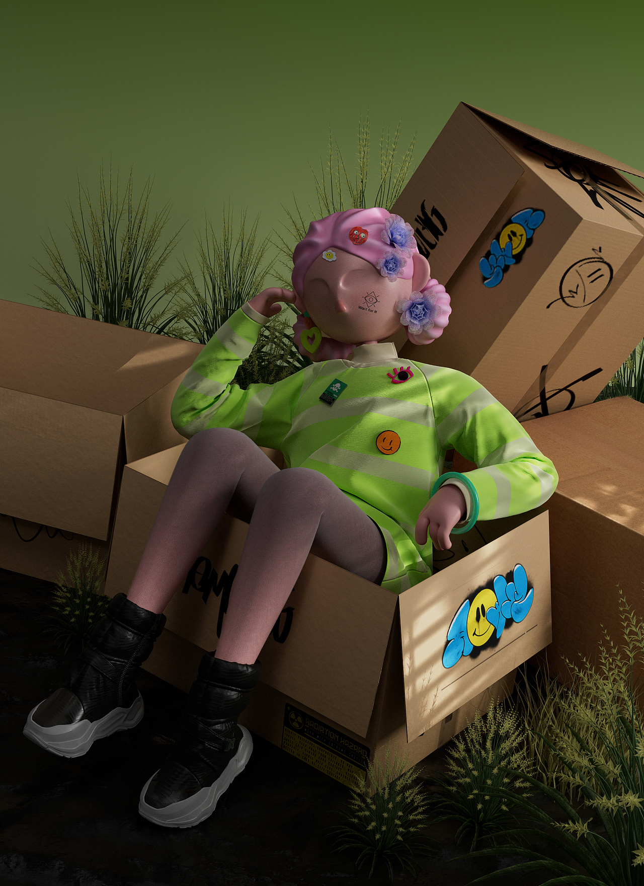 Pack ----doll（图ZMzE0MDQ3ODQ0） - 闪屏/壁纸 - 站酷设计师米夏小雨原创素材 - 站酷ZCOOL