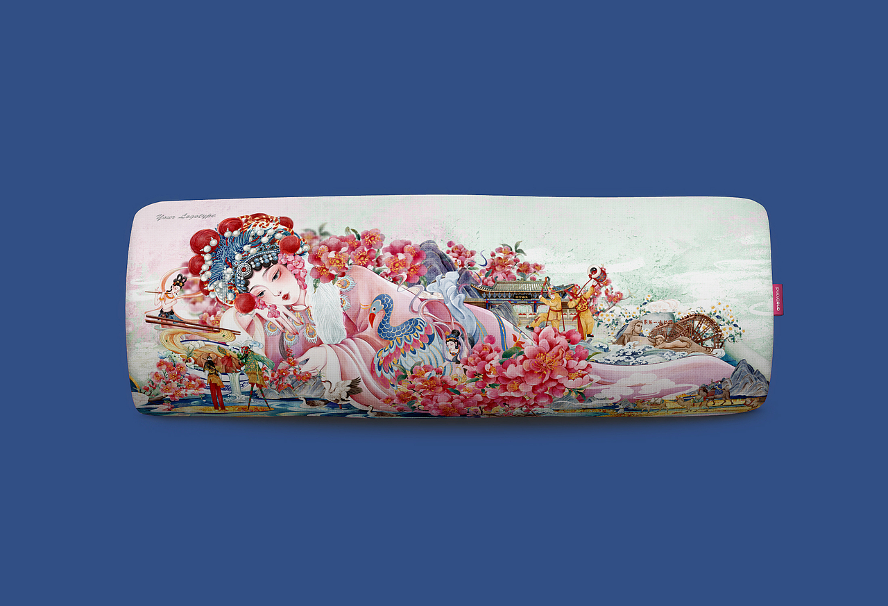 一方罗帕寄相思~ VS 桃花浅深处~