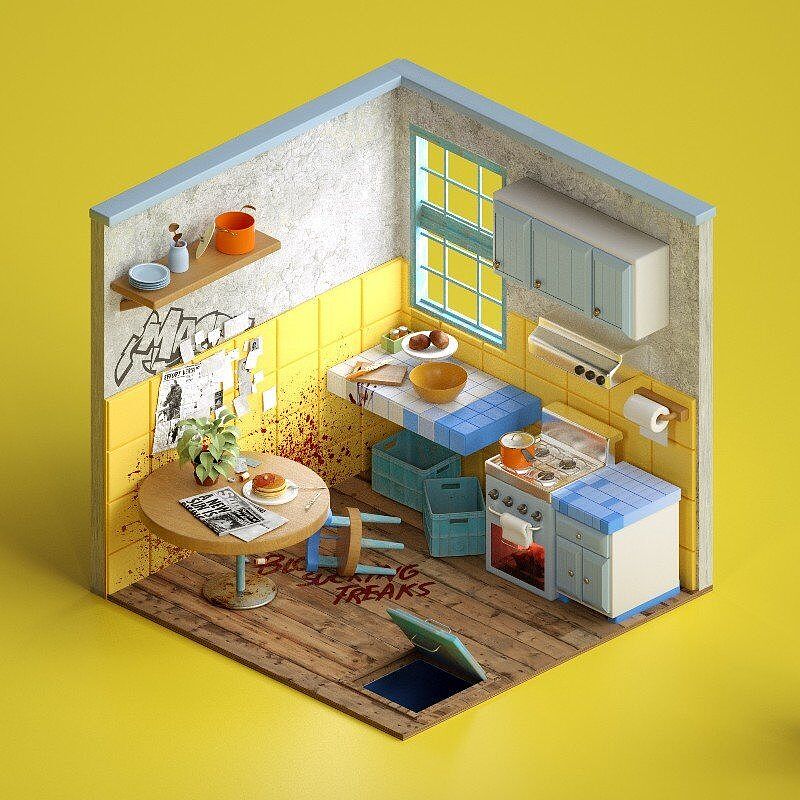 OC第二十期学员作品——NiaoNiao的C4D课堂(上)