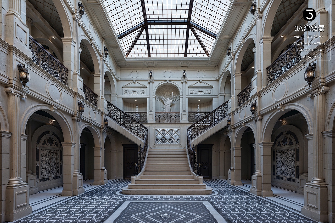 3A国产渲染器|室内测试二（图ZMzY4NTU5MjAw） - 建筑/空间 - 站酷设计师李一ART原创素材 - 站酷ZCOOL