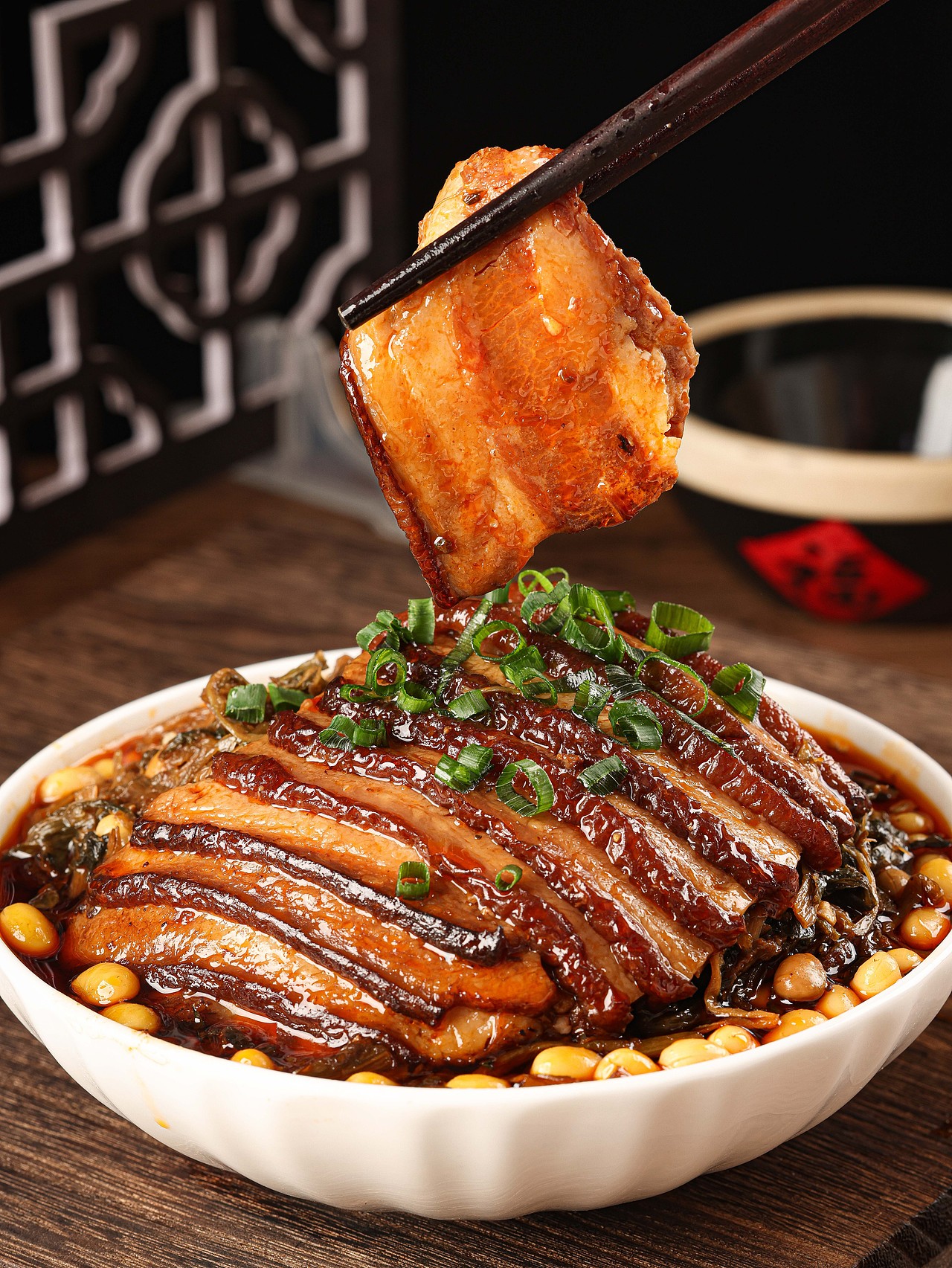 梅菜扣肉（图ZMzIyMjk5MDY4） - 美食摄影 - 站酷设计师孙麦芽原创素材 - 站酷ZCOOL