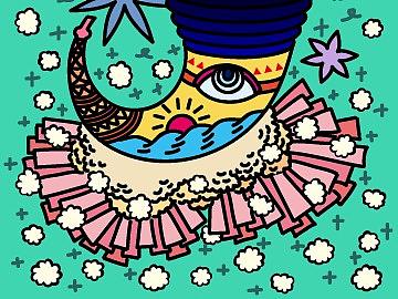 降临（个人主页-ZMjgzNzEwMjg=） - 创作习作 - 站酷设计师黑绸子原创素材 - 站酷ZCOOL