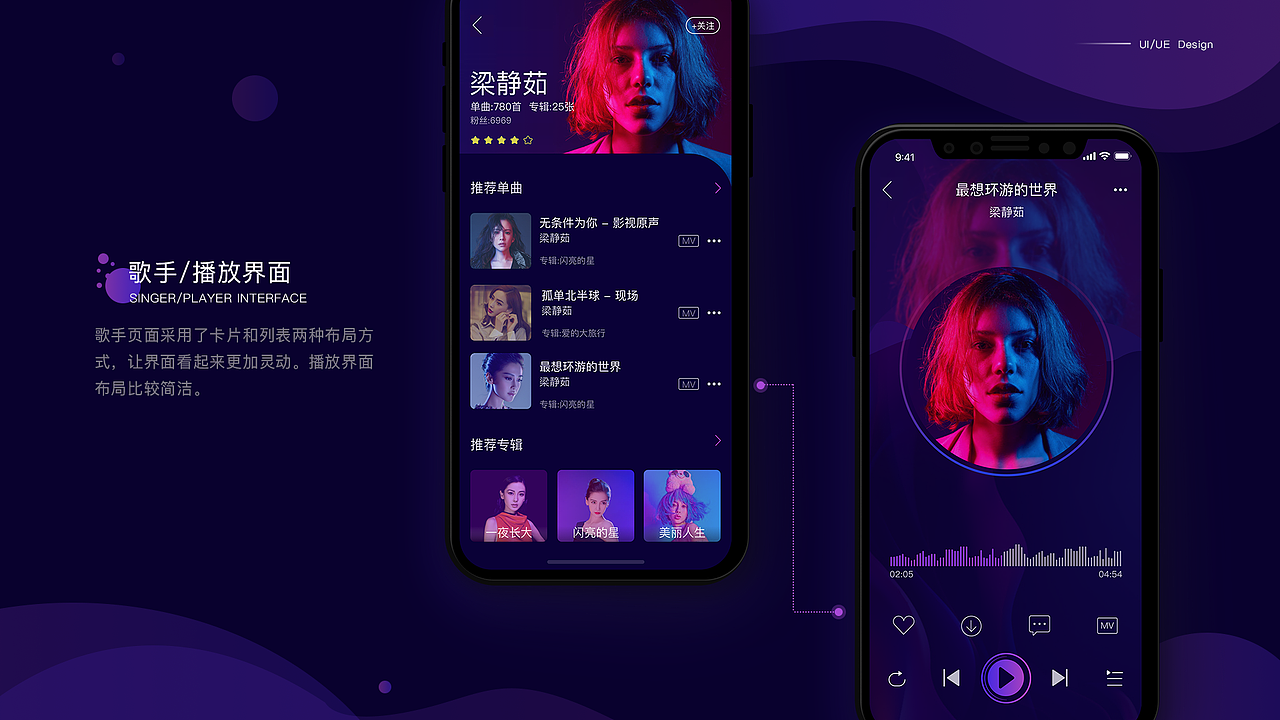 音乐APP（图ZMTcwNjY4MTcy） - APP界面 - 站酷设计师麦兜不吃不吃鱼丸原创素材 - 站酷ZCOOL