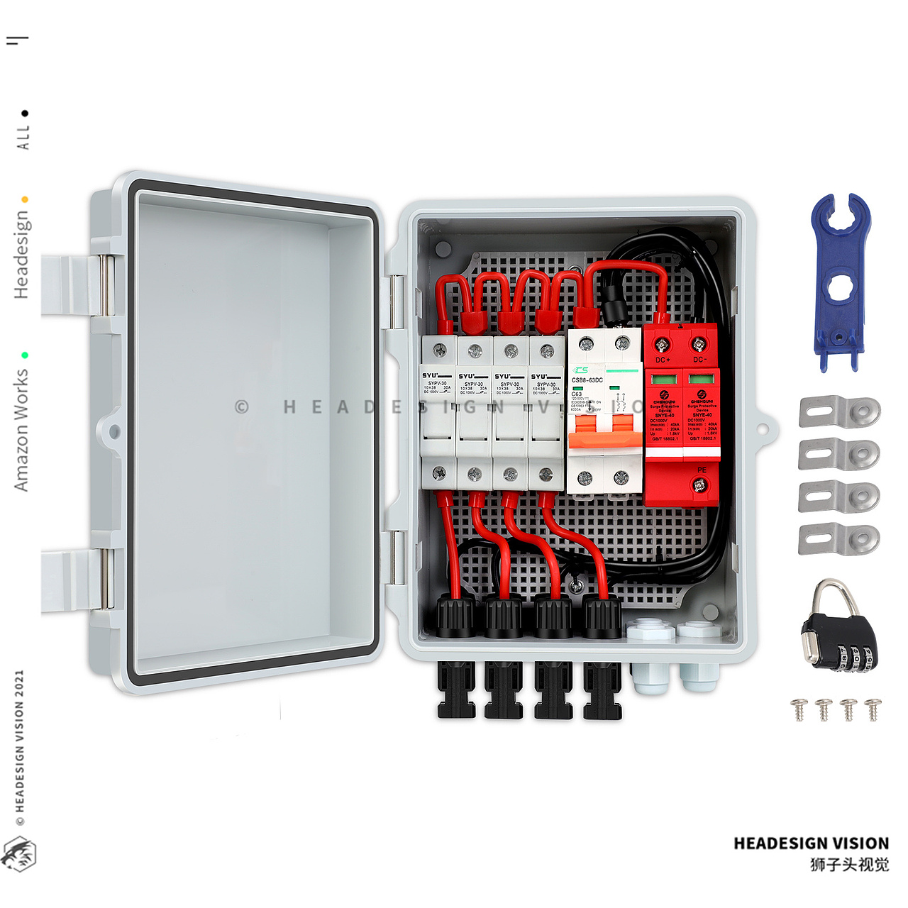 变压器产品拍摄_主图设计_A+页面设计-狮子头视觉