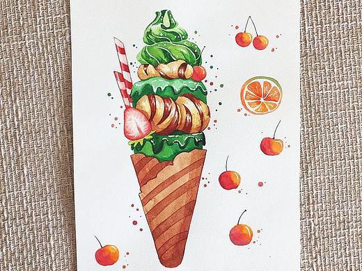 水彩画