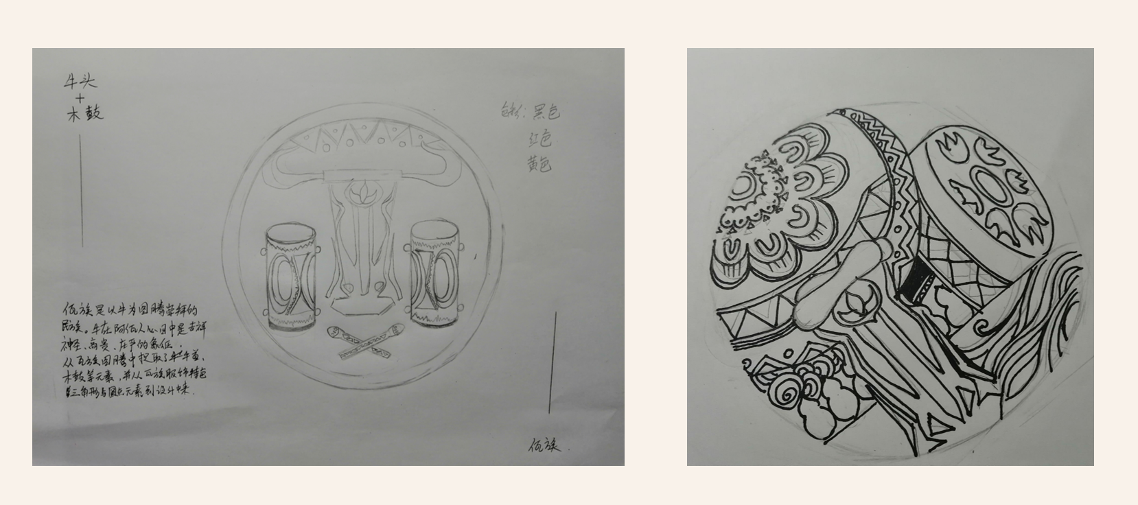 云南少数民族的图腾图案