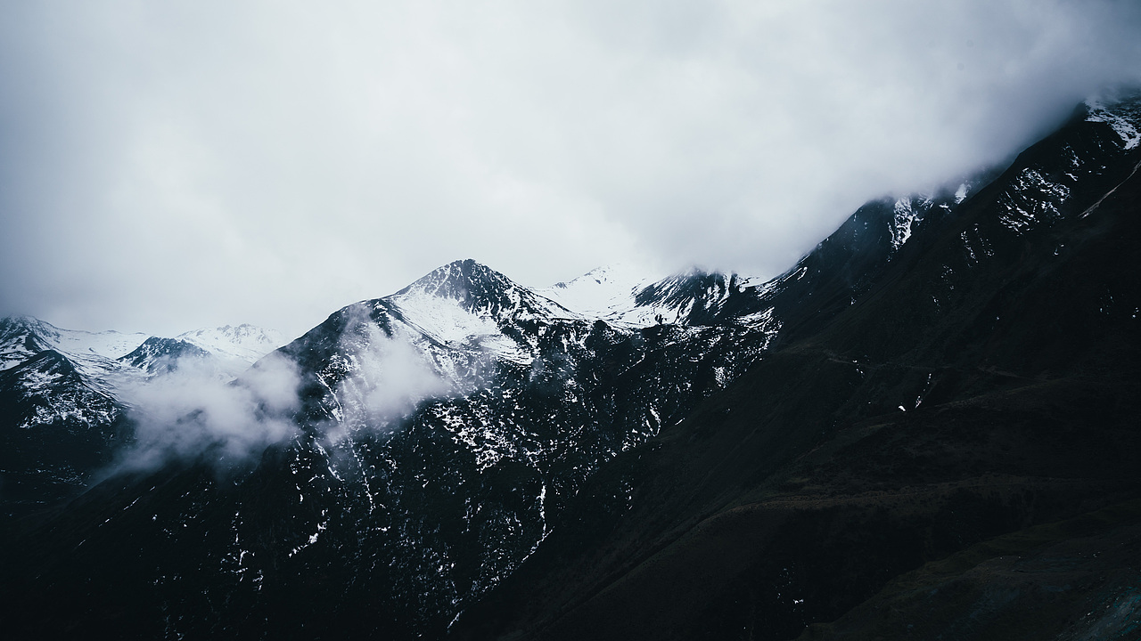 巴朗山，于迷雾中穿行。