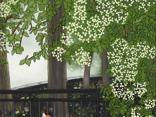 樹下有貓（個人主頁-ZNTU5NDY4NDA=） - 商業(yè)插畫 - 站酷設(shè)計師河豚不胖插畫師原創(chuàng)素材 - 站酷ZCOOL