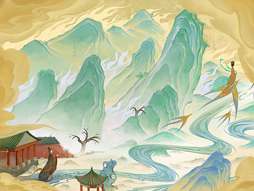 近期古风插画作品