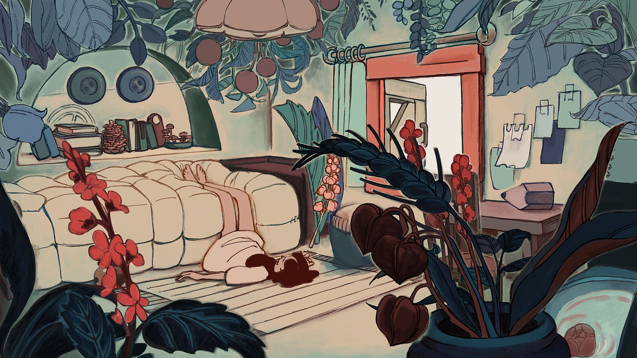 背景-阿莉埃蒂的小屋（图ZMjQyNjI4MjY0） - 创作习作 - 站酷设计师DING_C原创素材 - 站酷ZCOOL