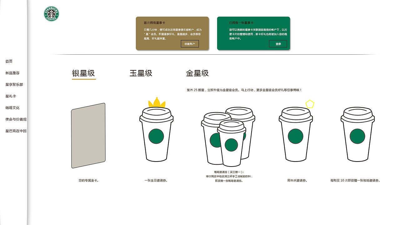 星巴克网页设计（图ZNDc0MjUzODQ=） - 企业官网 - 站酷设计师有只猫叫馒头原创素材 - 站酷ZCOOL