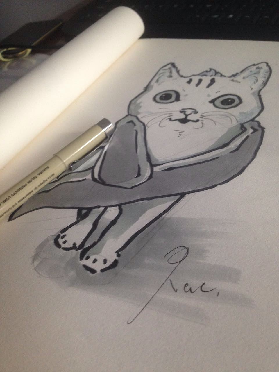 呆猫（图ZMzEzODM5MDg=） - 创作习作 - 站酷设计师骚年八万原创素材 - 站酷ZCOOL