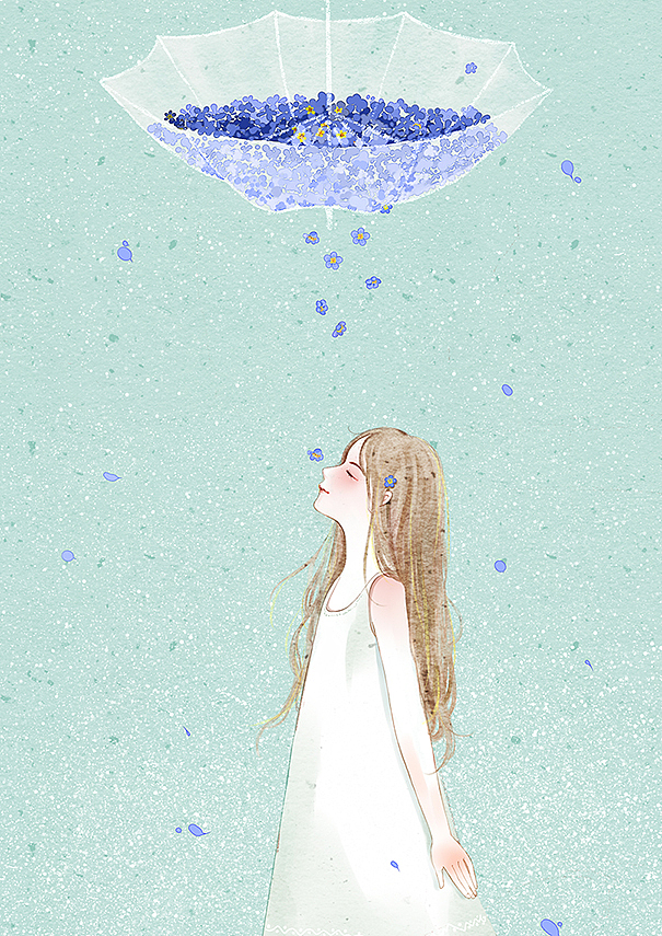 秋风凉，夏已逝（图ZNTkyOTU3NTY=） - 商业插画 - 站酷设计师小石头1125原创素材 - 站酷ZCOOL