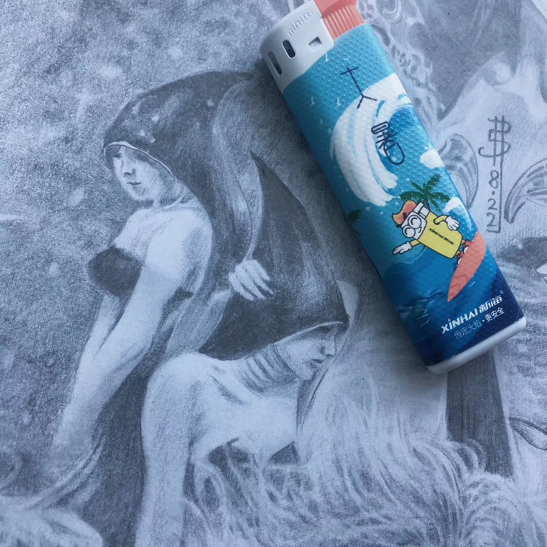 小手稿.A3纸素描