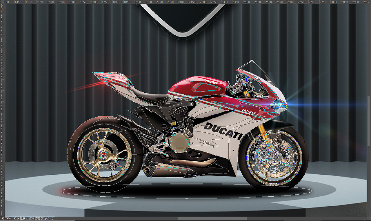 PS遇到了最后一个问题迟迟没有解决方法,大家看到了吗,就是我的锚点变成彩色的了,换了一台电脑也没能解决。