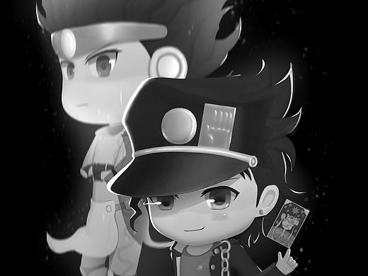 轻微课魔鬼插画特训班学员Q版练习—第一波