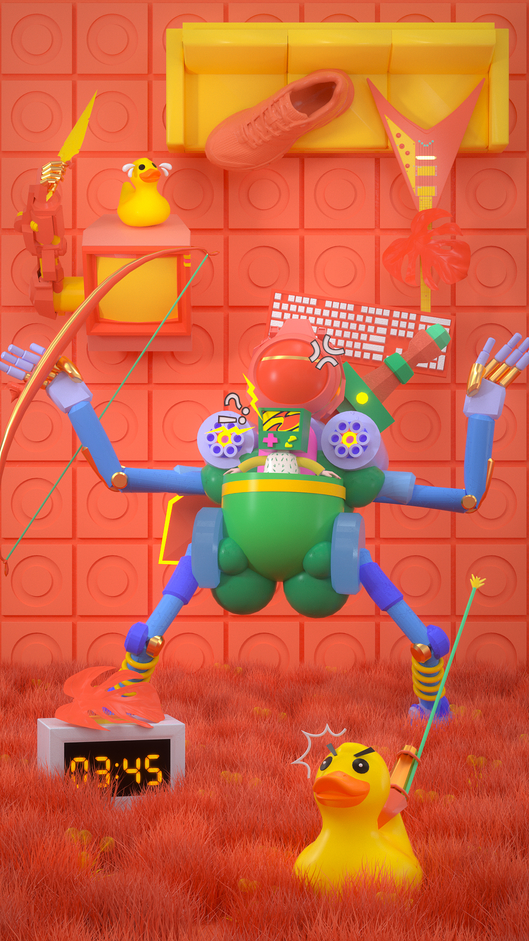 OC第三期学员作品——NiaoNiao的C4D课堂(下)