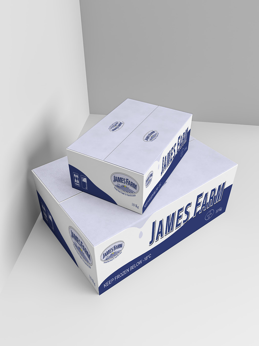 品牌乳制品大包装外箱