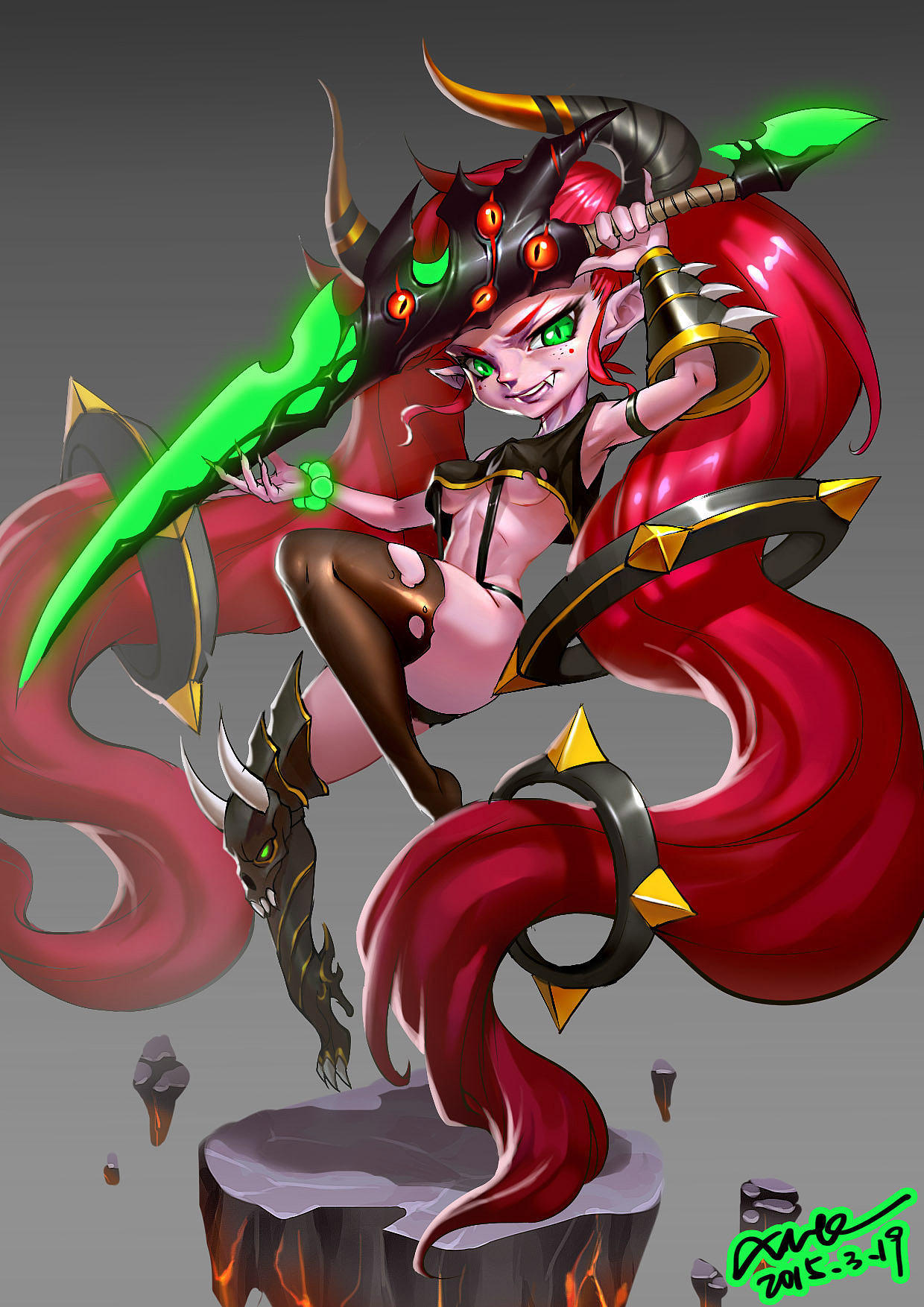 他们都说大长辫子好看些..