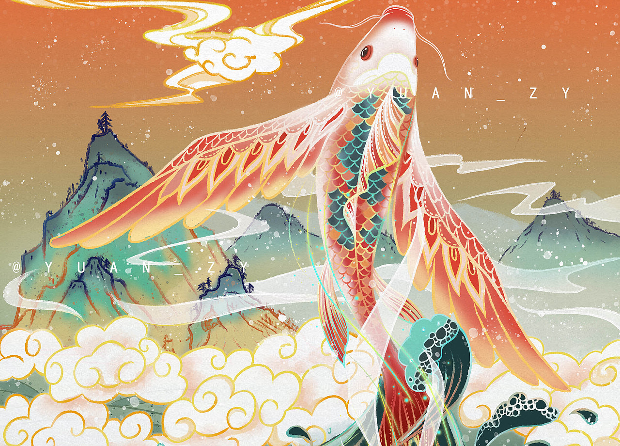 《山海经·西山经》——文鳐鱼