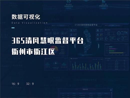 数据可视化-365清风慧眼监督平台