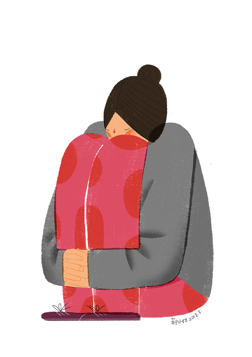 丧情绪|插画|商业插画|郝小好 - 原创作品 - 站酷 (zcool)