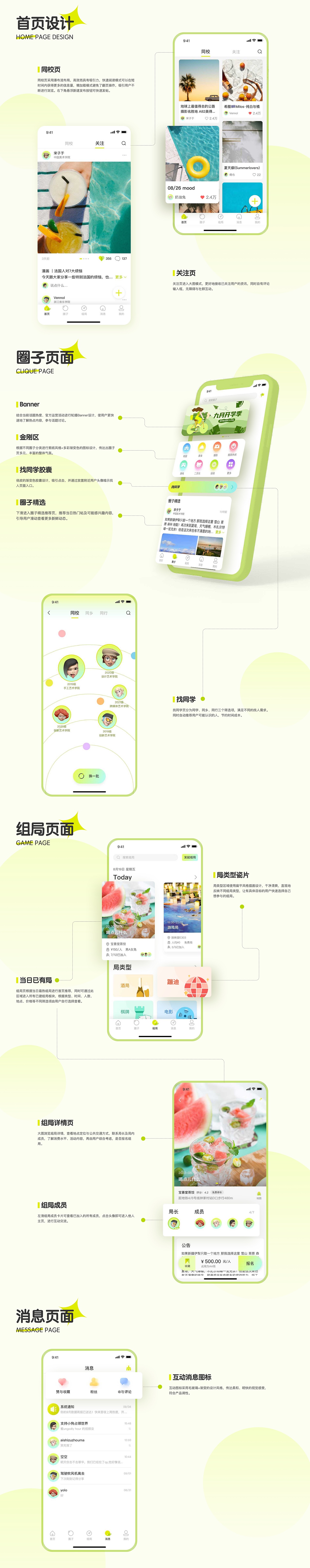 UI设计线下班学员作品展示(上)