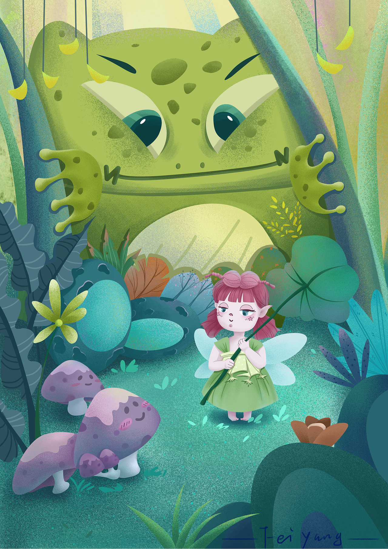 森林里的小精灵